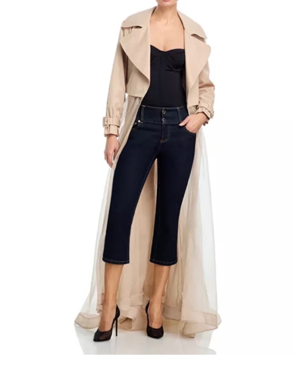 Alice+ olivia capri jeans